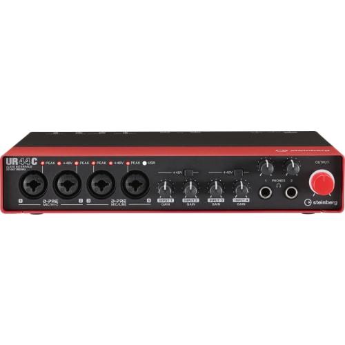 Steinberg USB 3.0 Audio Interface 32-bit/192kHz Red UR44C RD