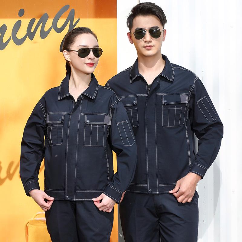 Durable Ripstop Workwear Tops with Logo for Spring and Autumn