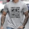 Loose Crew Neck Cotton Tshirt Funny Hidden Anger Slogan Graphic Summer Aesthetic Tee Multiple Colors