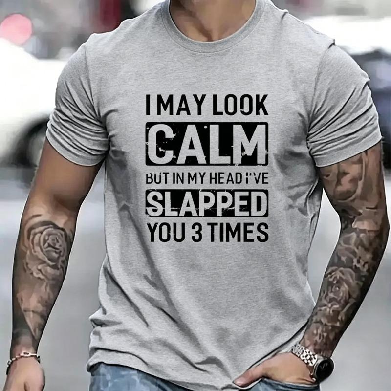 Loose Crew Neck Cotton Tshirt Funny Hidden Anger Slogan Graphic Summer Aesthetic Tee Multiple Colors