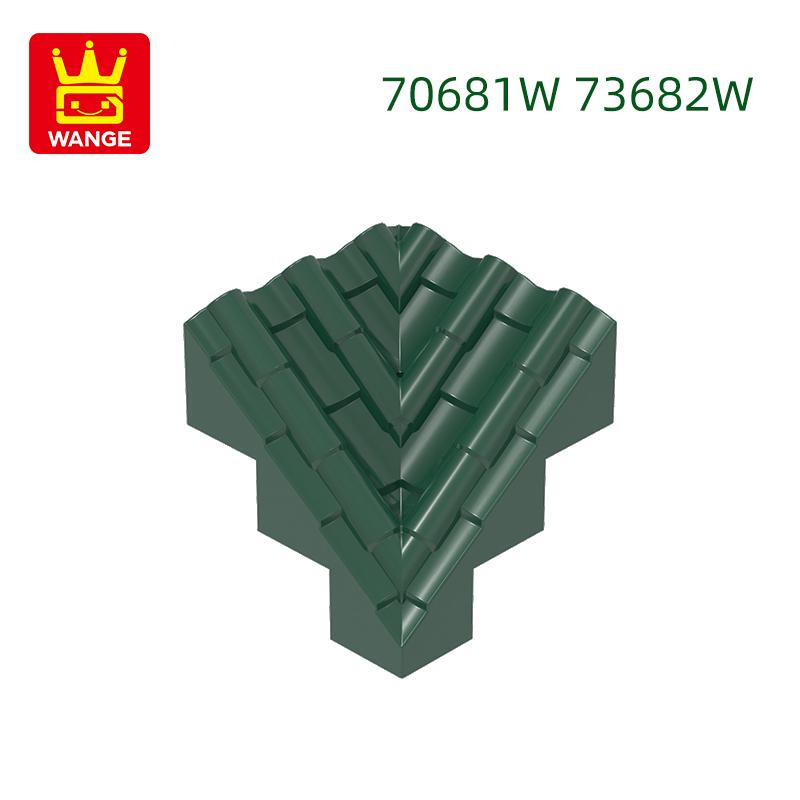 

Non-Toxic 42Pcs/Lot 70681W/70682W 24 X 24 X 23.6Mm Big Corner Tiles Building Blocks Moc Color Accessories Compatible With Brick Toys about 42pcs
