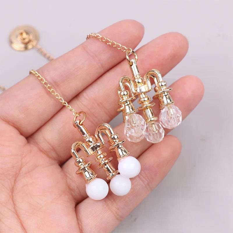 1pc 1/6 1/12 Miniature Dollhouse Ceiling Lamp Hanging Lamp Mini Led Lighting Model Home Decoration Doll Furniture Toy