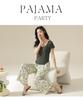 Women's Summer Modal Short Sleeve & Long Pants Fashionable Homewear Set