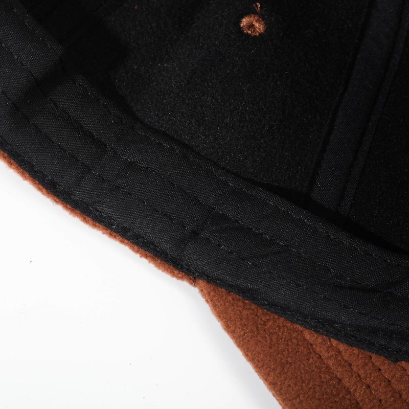 New Autumn/Winter Retro Distressed Letter Embroidery Hip Hop Duckbill Cap
