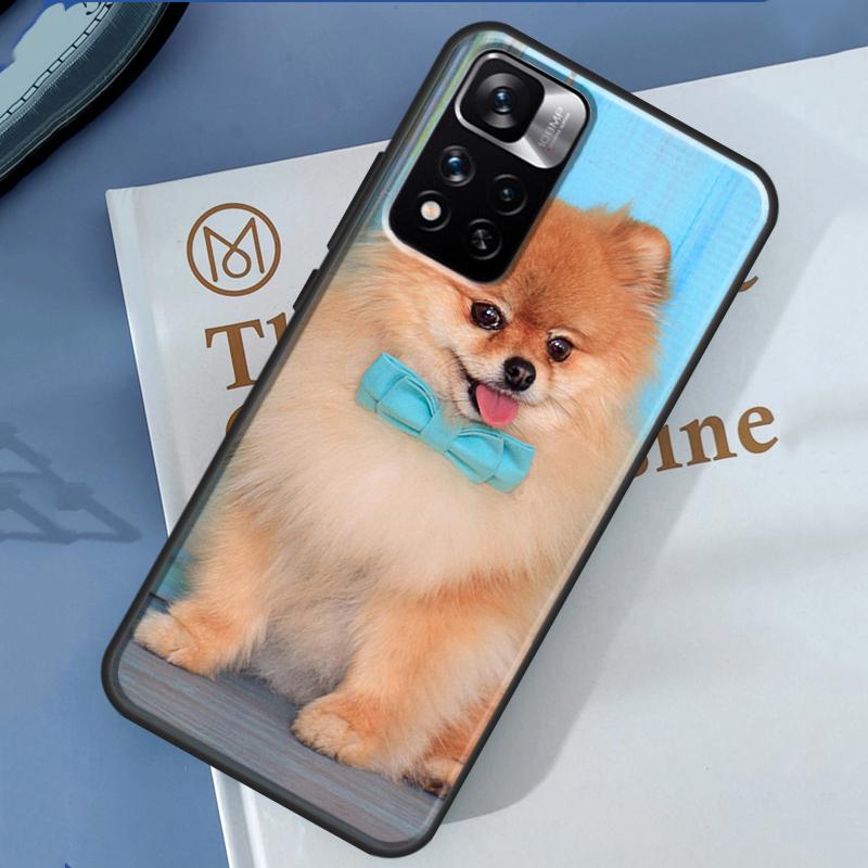 Pomeranian Dogs Dog Colorful Case For Xiaomi Redmi Note 14 13 11 9 10 12 Pro 9S 10S 11S 12S Redmi 10C 12C 13C 14C Cover