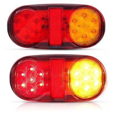 Ygmylandbb LED Truck Tail Lamp 14 LED Trailer Tail Light Brake Small Turn