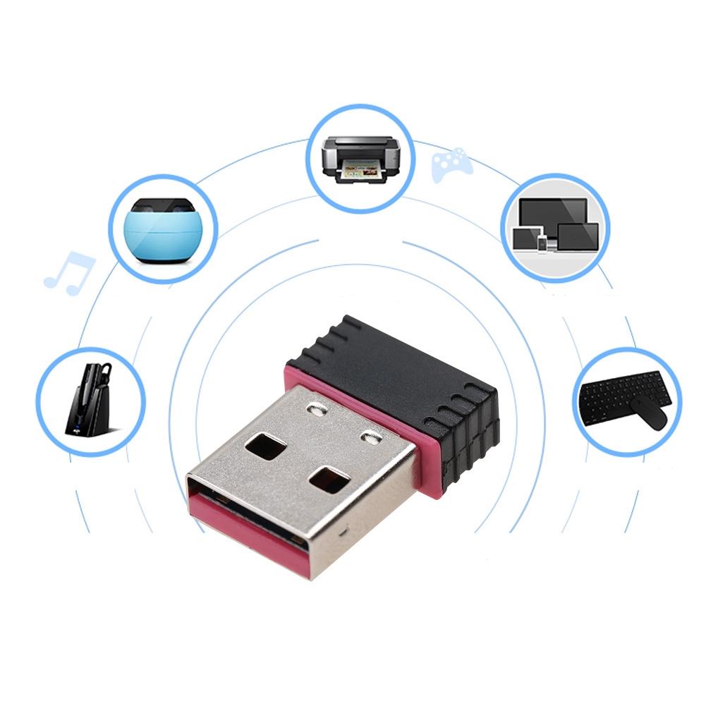 High Speed USB Network Card Wifi Adapter USB2.0 WiFi Transmitter Receiver 300Mbps