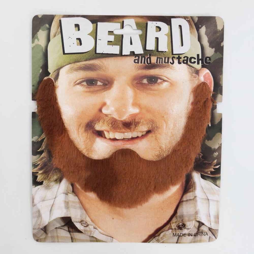 Halloween Barba și Mustață Falsă cu Opt Personaje Recuzită de Petrecere