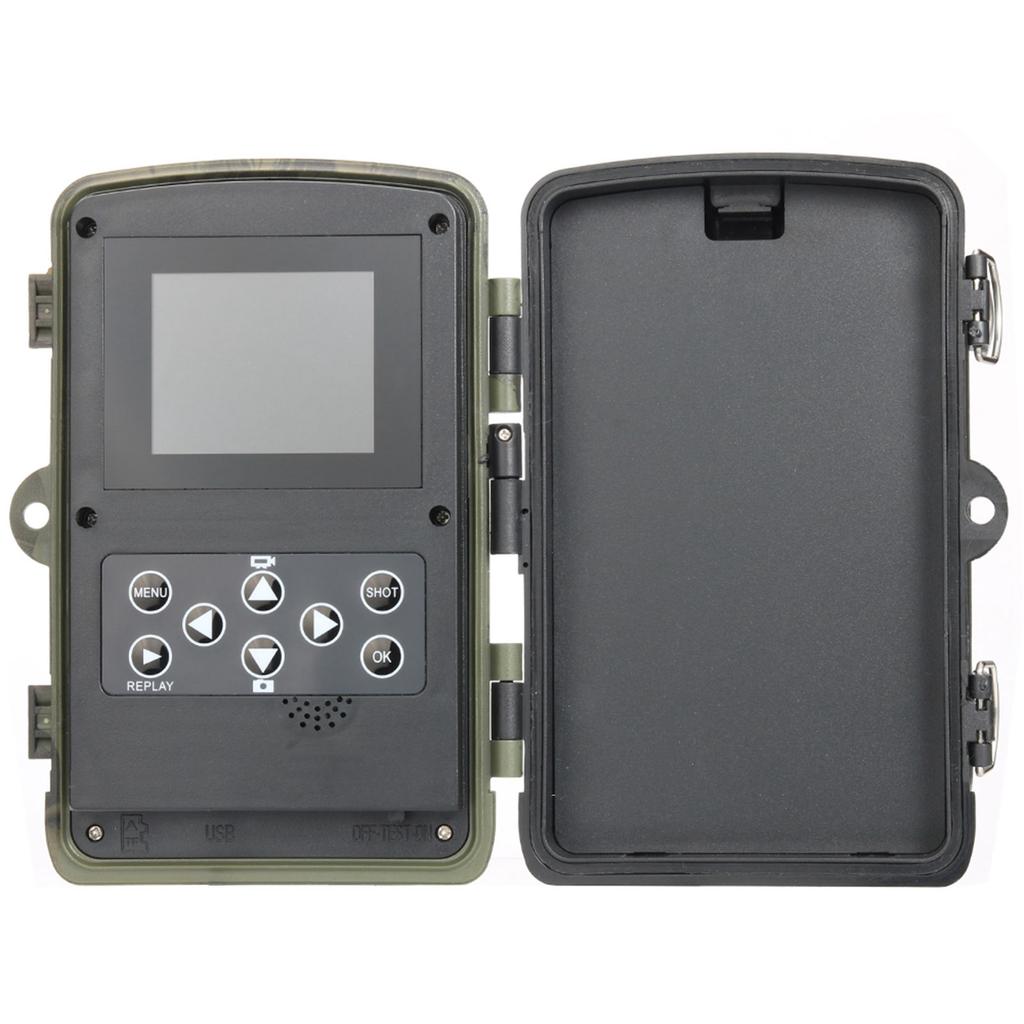 Outdoor 2inch TFT Display Screen High Definition Hunting Camera 8 Million Pixels Night Vision Wildlife Scouting