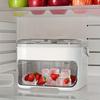 Press Type Ice Cube Mold with Ice Shovel, 50 Grid Ice Cube Maker, Large Storage Capacity, Suitable for Household Mini Refrigerators with Lids