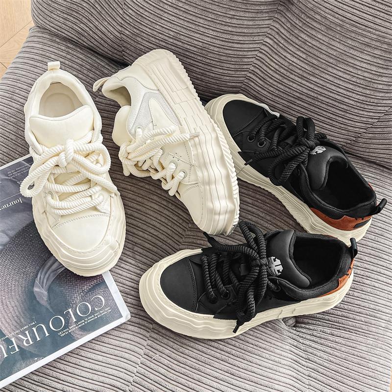 High Quality Hot Sale Men Casual Shoes Chunky Sneakers Anti-slip Skateboard Shoes Spring Autumn Platform Sneakers Designer Shoes