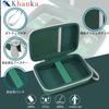 Khanka Storage Case for ANBERNIC RG34XX Handheld Game RG Whatsko Retro Game Green Console, 34XX, Console, (Case Only)