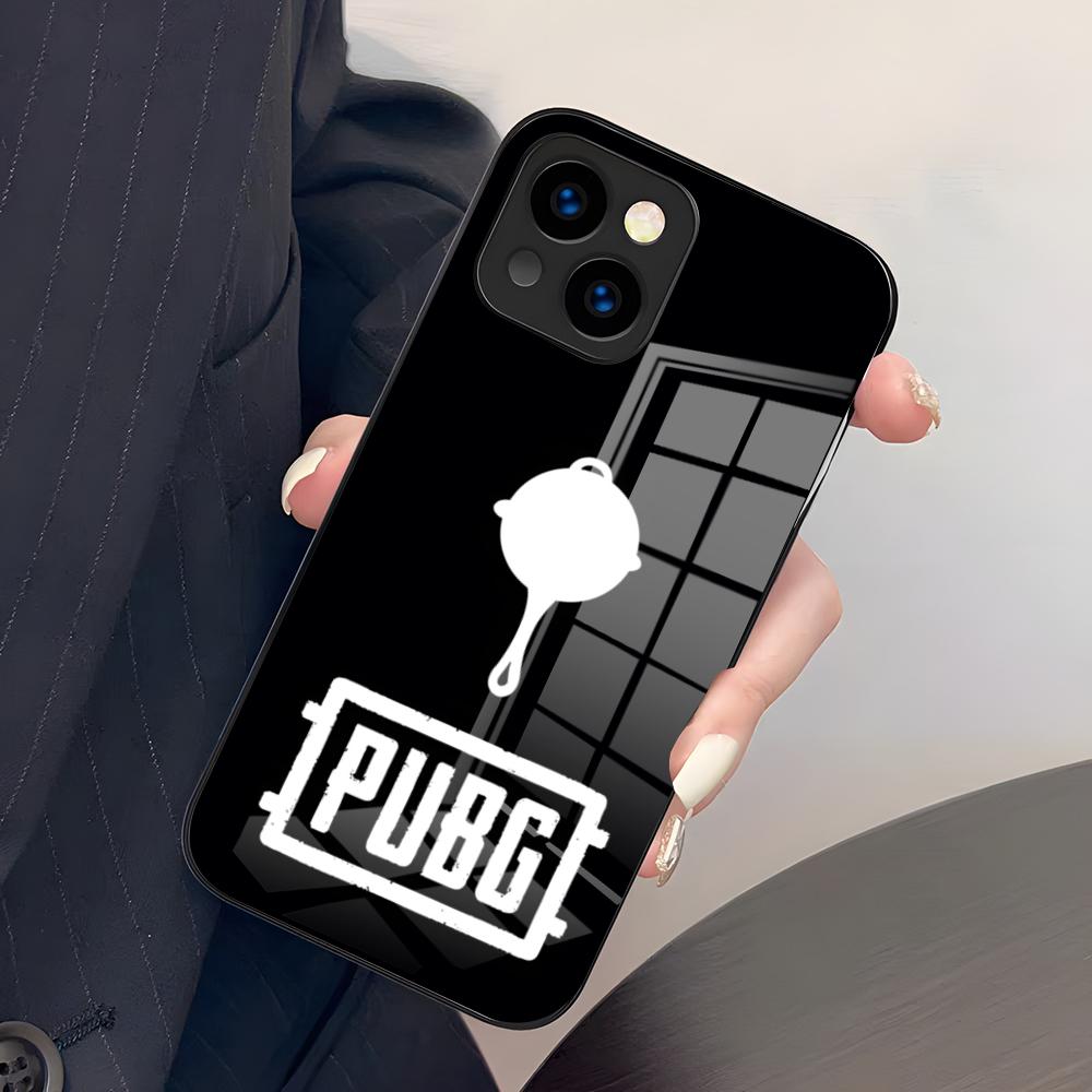 

PUBG Winner Chicken Dinner Phone Case For IPhone 17 Pro Max 15 Pro 16 14 Plus 12 13 Mini 11 Pro Shockproof Glass Cover iPhone 17Pro