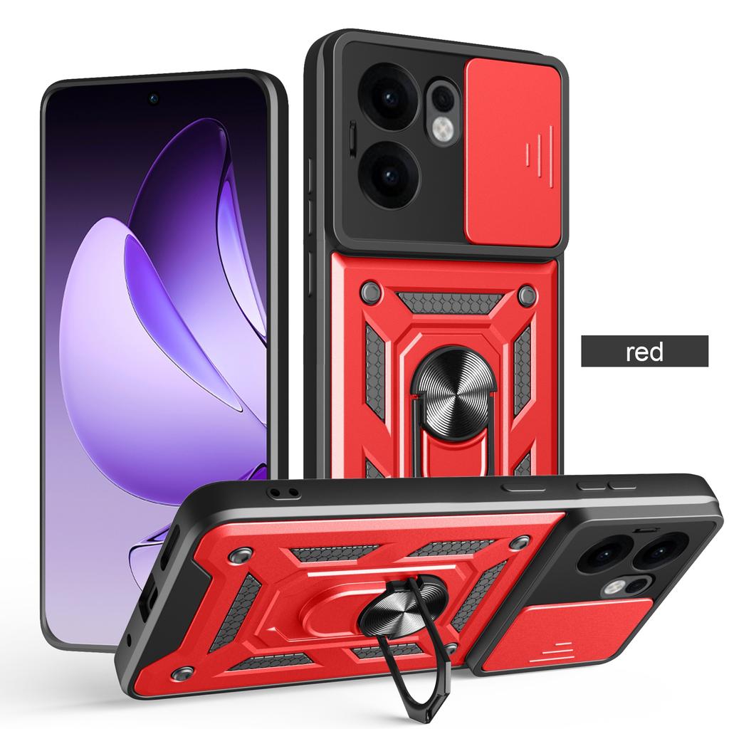 Military Armor Case For OPPO Reno13 F FS Cover For Reno 13 Pro 13F 13FS Cover With Ring Stand Holder Coque Fundas