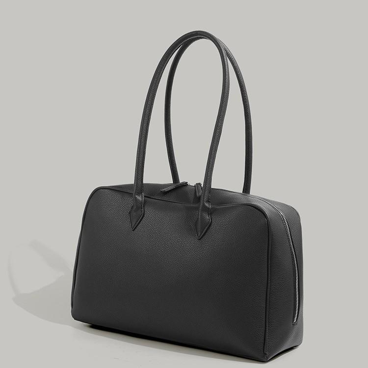 2024 New Autumn Winter High-End Niche Design Shoulder Bag Handbag Boston Bag Large Capacity Tote Bag