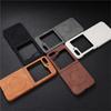 Luxury Suede Sheepskin Leather Case For Samsung Galaxy Z Flip 6 5 4 3 Magnetic For Magsafe Wireless Charging Business Soft Cover
