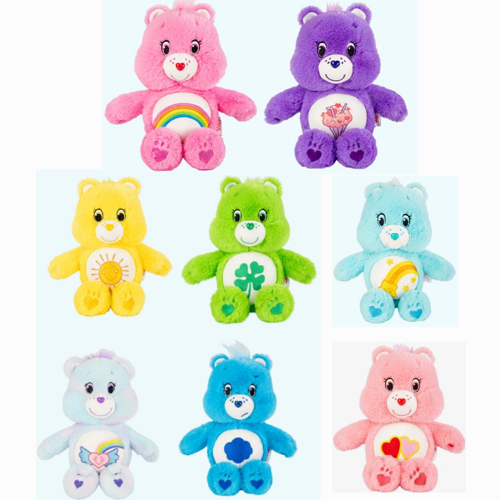 Care Bears Plush Toy 33cm Soft Toys Cute Stuffed Bear Cartoon Character Doll Kids Birthday Gift Home Decor Collection for Fans