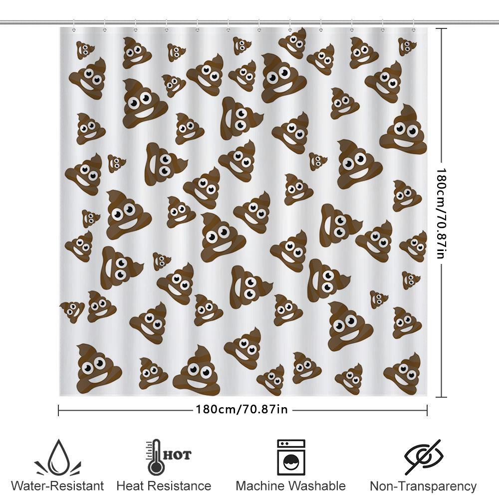 Vintage Santa Claus Shower Curtain Christmas Decorative 3D Printing Bathroom Decoration Waterproof Fabric Home Textile