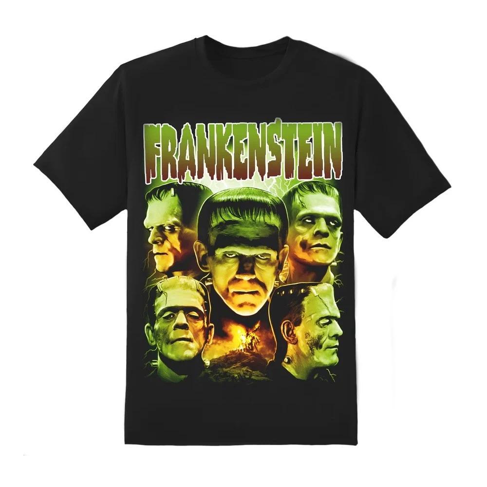 Authentic Rock Rebel Frankenstein Collage T-Shirt S-2XL NEW L