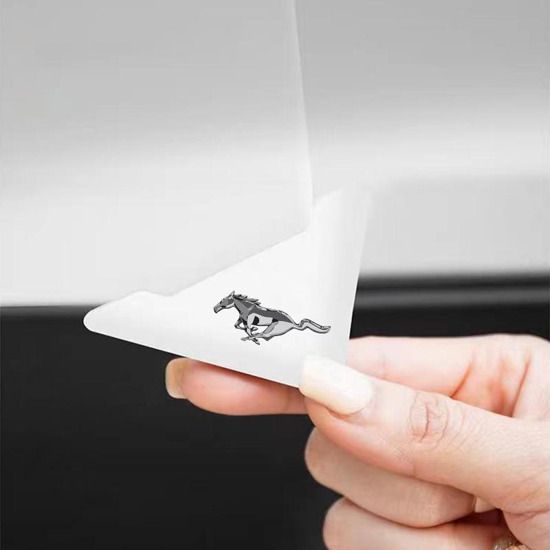 2pcs Car Door Corner Protection Decals 3D Sticker Car Styling For Ford Mustang F10 Zapatillas Miniatura Gt Shelby 2005 2015 Mujer 2012 Kuga