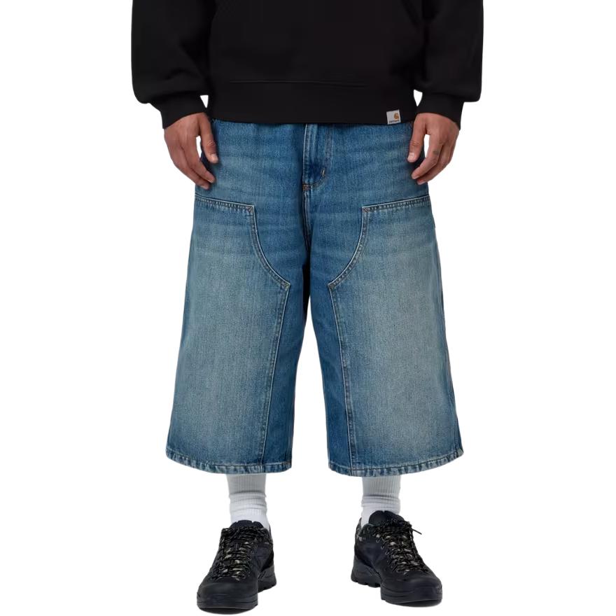 Carhartt WIP SS26 OG Double Knee Long Denim Shorts Unisex Shorts I037493-01-EX
