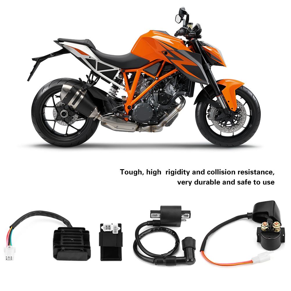 Coil CDI Unit  Rectifier Regulator  Solenoid for 150cc 250cc PIT Quad Dirt Bike ATV Buggy