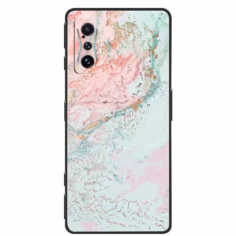 For Xiaomi Poco F4 GT Case Marble Soft Silicone Back Cover Phone Case for Xiaomi Poco F4 GT Coque 21121210G Protector Capa Funda