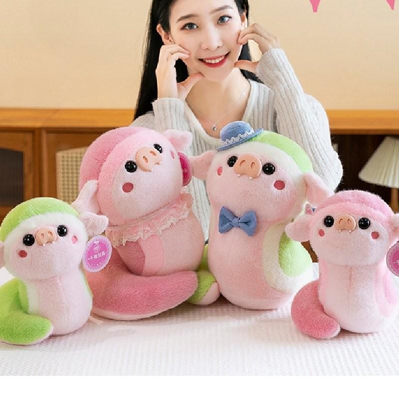 2025 Mascot Pig Snake Plush Toy Dolls Room Decor Spring Festival Gift Cotton Pp