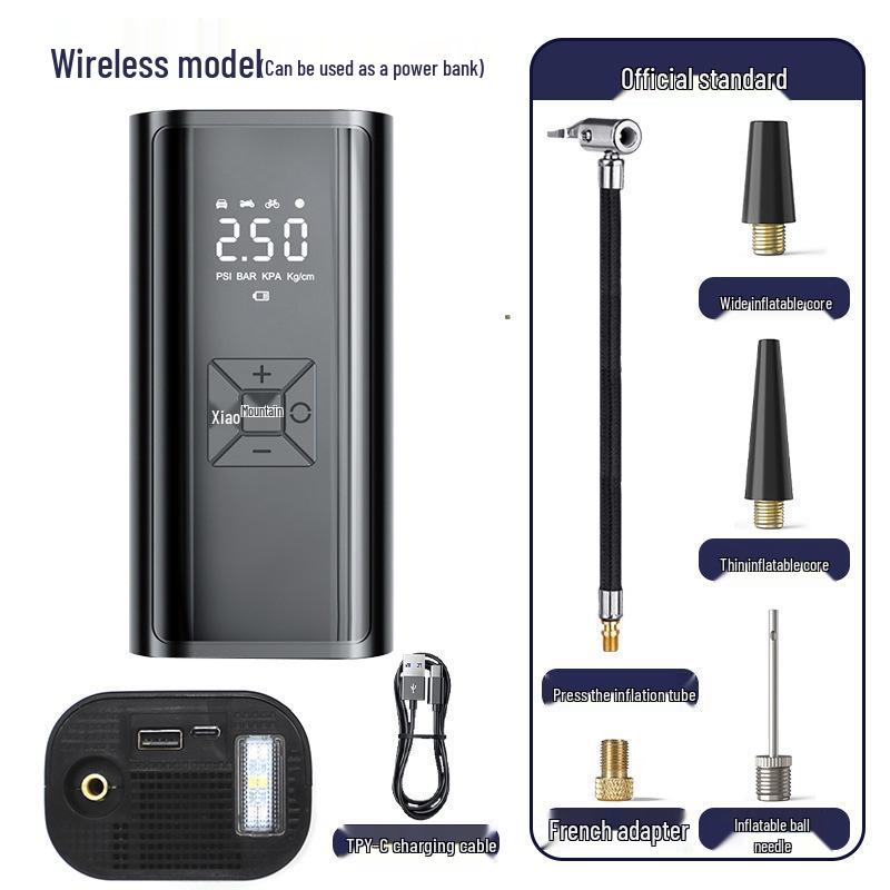 Portable Wireless Digital Display Smart Tire Inflator Pump