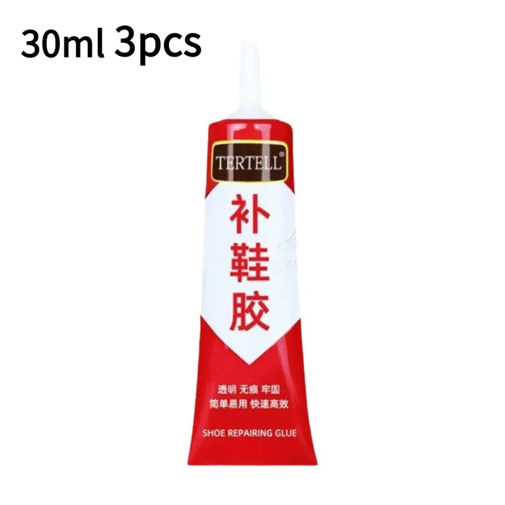 30ml Waterproof Shoe-Repairing Adhesive Transparent Universal Leather Shoe Glue Repair Rubber Quick-Drying Resistant