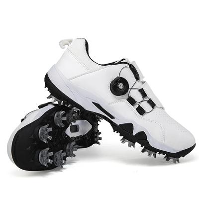 Erkek Golf Ayakkabıları Profesyonel Çivili Golf Spor Ayakkabıları Dış Mekan Yürüyüş Spor Ayakkabıları Rahat Atletik Ayakkabılar