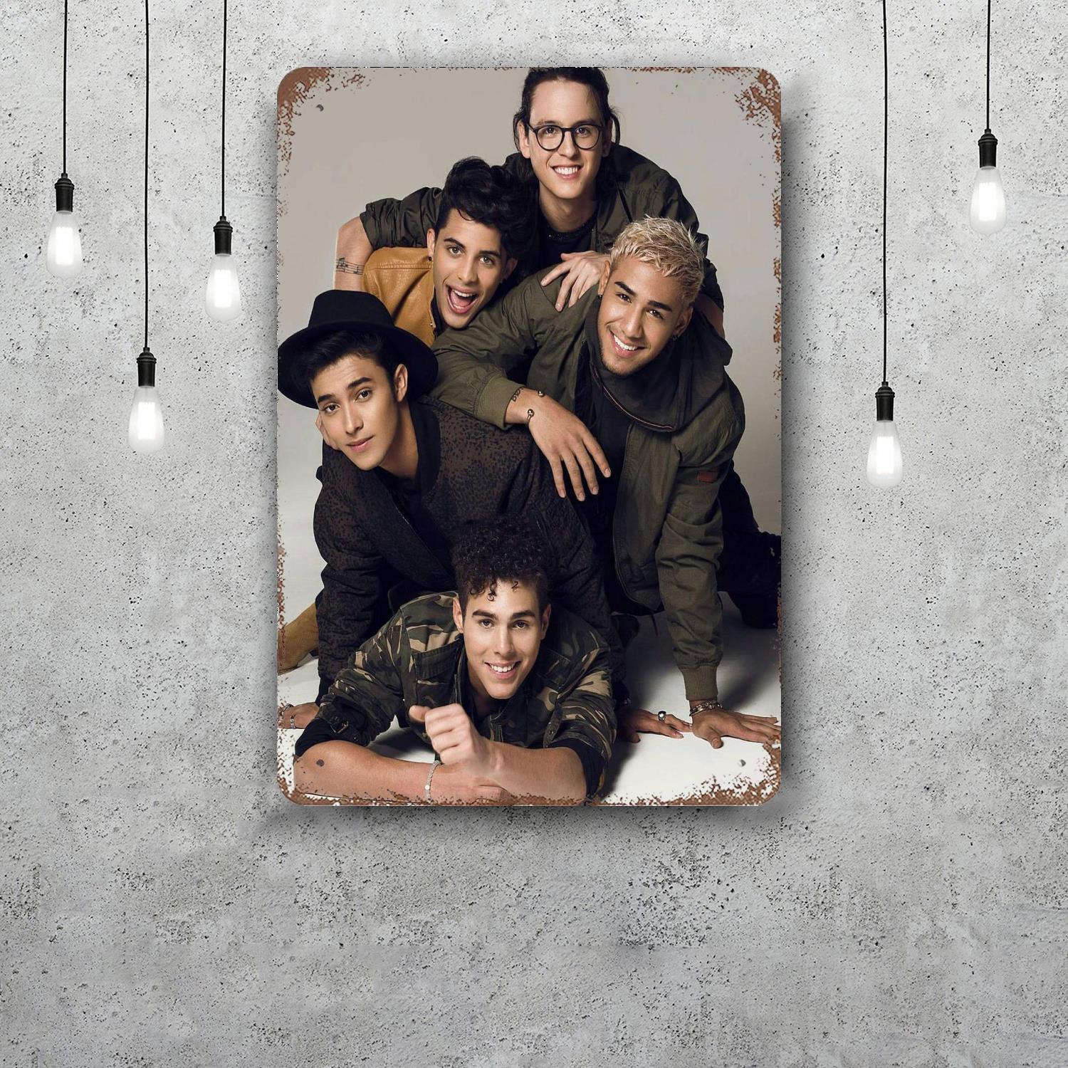 

CNCO Ретро Винтажная Жестяная Вывеска Постер Декоративная Табличка Металлическая Пластина Настенный Декор 20x30cm（7.8x11.8inch）