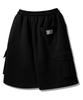ALVINCLO Single-Pleat Cargo Wide Elastic Shorts Pan2516 (4 Colors)