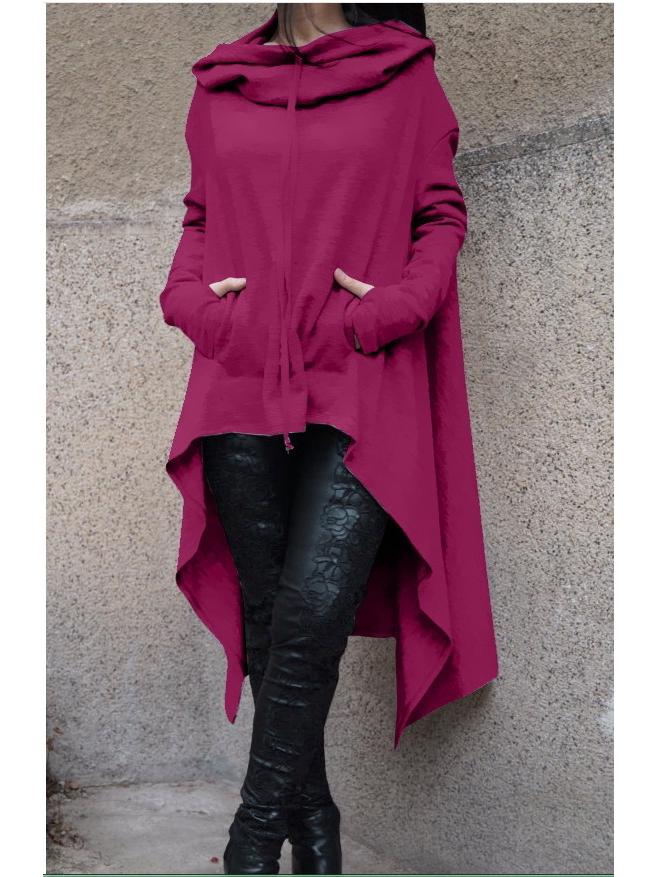 

Women s Oversized Hoodies Loose Long Pullover Tops Retro Hippy Hooded Sweatshirt 5XL