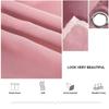 1/2Pcs Stars Blackout Curtains Double Layer Romantic Pink Tull Curtain for Living Room Girl's Bedroom Window Drapes Decoration