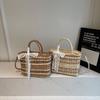 Holiday Beach Woven Bag Small Fresh Women's Straw Woven Bag, Fresh, Sweet and Fashionable Personalized Woven Handbag