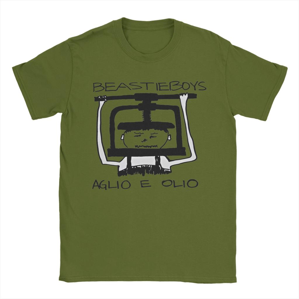 Kaufe Beastie Boys Baumwoll-T-Shirt für Herren Strand AGLIO E OLIO