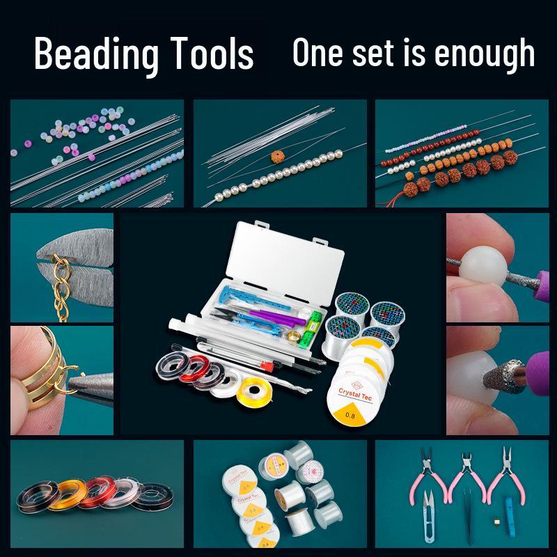 Beading Bracelet Tool Kit: Needle & Accessories for DIY Handmade Jewelry