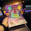 Birthday Card with Light and Music With Envelope Musical Happy Birthday Card for Women Men Husband Wife Children