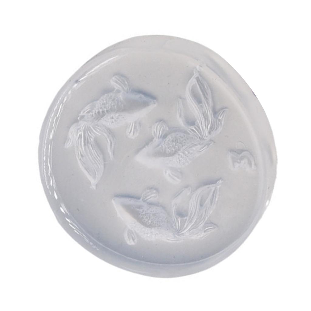 Multipurpose Sturdy Silicone Mould to Craft Goldfish Candle Holders Easy Demolding Portable for Artistics Home Decoration