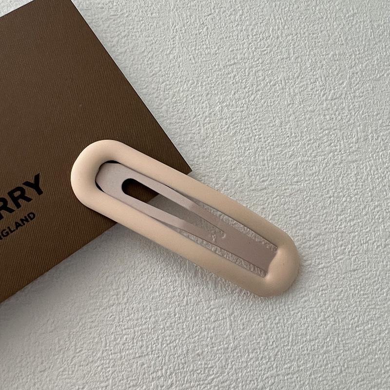 Solid Color Bangs Hairpin: Korean-Style BB Clip for Girls