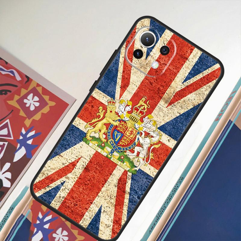 England British UK Union Jack Flag Case For POCO F5 X5 Pro X3 Pro M5 F3 F4 X4 GT Cover For Xiaomi 13 Pro 12T 11T 11 12 Lite