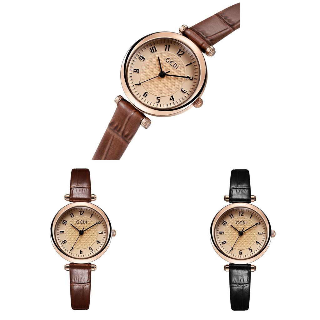 Vintage Style Ladies Watch With Water Resistant Quartz Movement For Gift Or Daily Wear