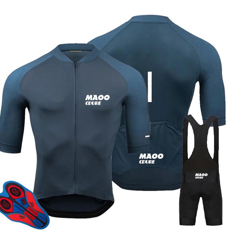 Radbekleidung, Rennräder, Fahrrad-Ausrüstungssets, Radsport-Overalls, Enganliegende Version, Kurzarm-Oberteile, Kostenloser Versand.