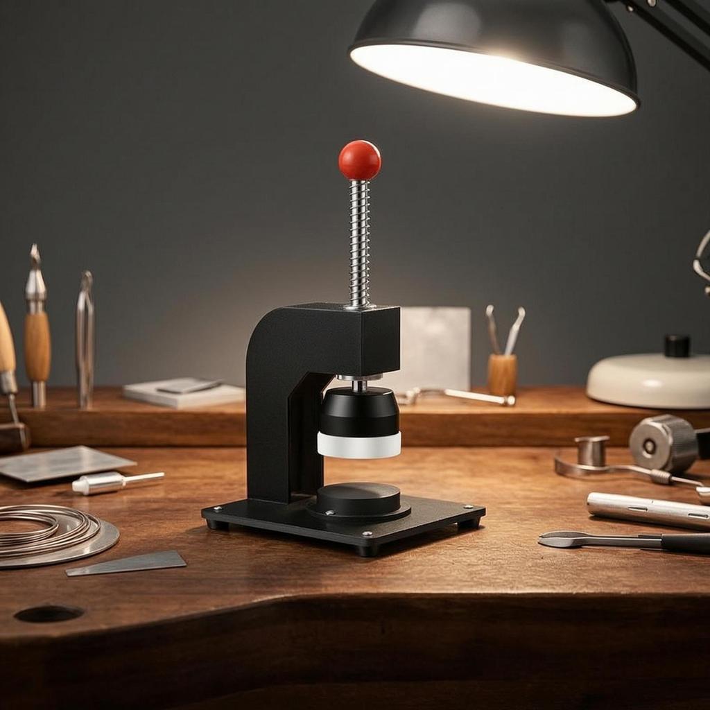 Jewelry Flattening Tool Precision Press Desktop for Workshops