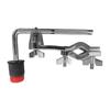 Drum Extension Clamp Drum Support Drum Holder Stand Drum Clamp Extension Clip Cymbal Drum Arm Stand Holder with Felt Pad