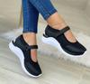 2022 Spring/Summer Women's Wedge Heel Velcro Casual Sports Shoes - Plus Size Available