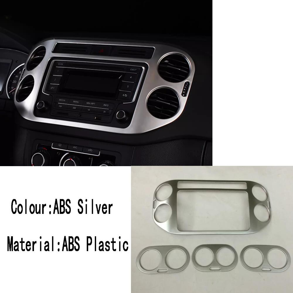 For Volkswagen VW Tiguan MK1 2010 2011 2012 2013-2016 Reading Light Cover Air Knob Knob Shift Vent Frame Trim Armrest Outlet
