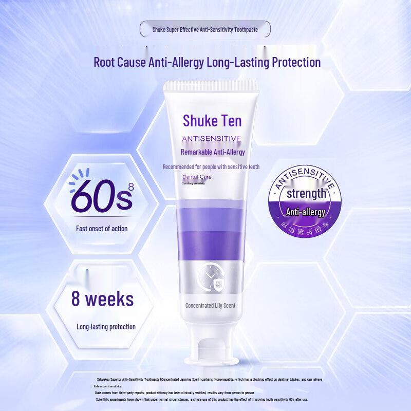 Shuke Anti-Sensitive Toothpaste Combo