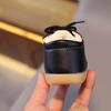 Winter Baby Shoes, Fleece-Lined Thickened for Boys and Girls, Lace-Up Soft-Soled 0-1-2 Years Old Warm Cotton Shoes.
